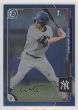 2015 Bowman Draft Chrome Blue Refractor 47/150 Kyle Holder #27 4l3