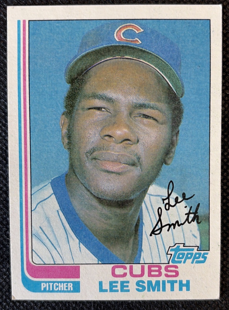 1982 Topps Baseball Lee Smith #452 *CUBS* (T-SWC)-A