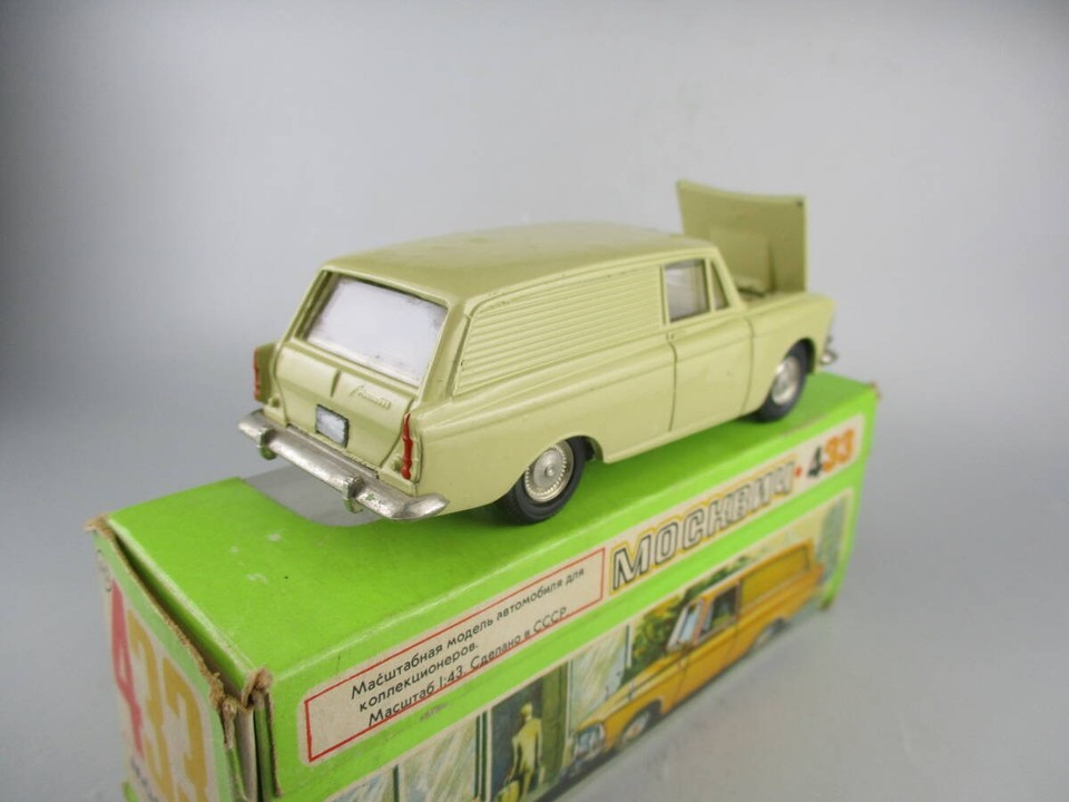 Miniature Moskvitch 433 échelle 1/43 – Voiture URSS – Zamak – Collectionneur