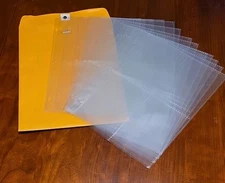 14 Vintage Archival Sleeves for Postcards By Light Impressions 3207