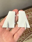 Vintage 1983 Hasbro GI Joe Skystriker Set of 2 Engine Covers Hatch Door Part