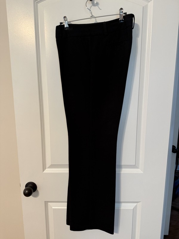 Women Size 12 CHARTER CLUB Pant Shop Zip Belt-Loops Pockets Black Dress Pants
