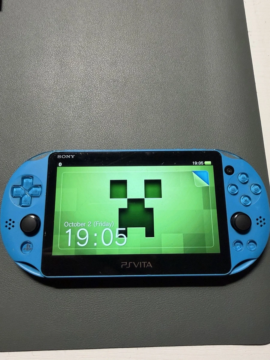 Sony PlayStation Vita Blue Region Free Video Game Consoles for