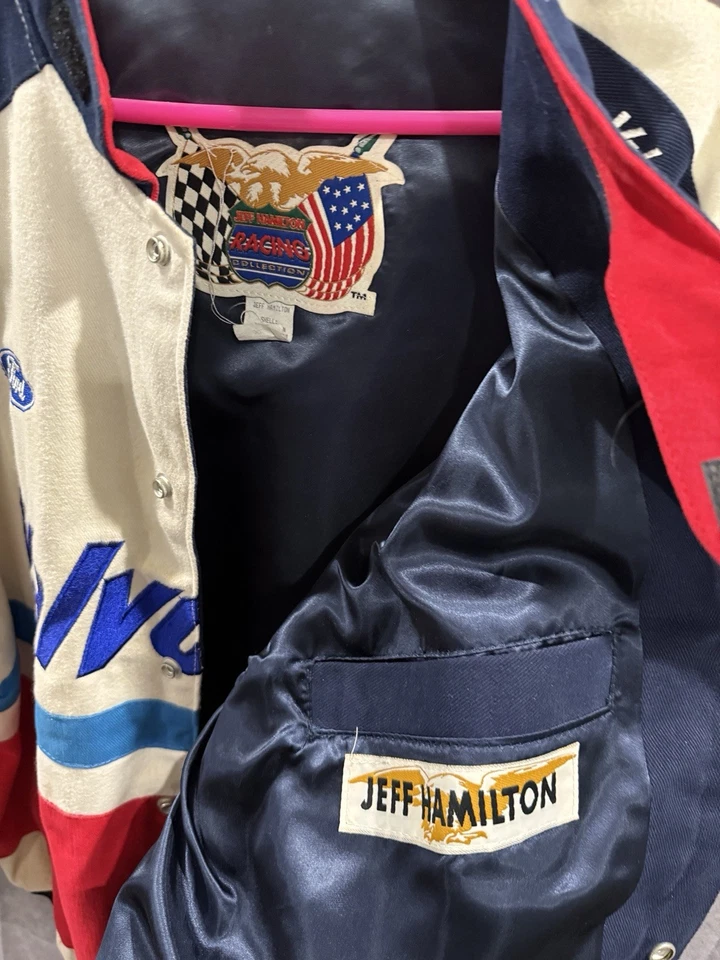 Valvoline #6 Mark Martin Team Racing Jacket (XL) (Cotton Shell, Satin Lining) - Image 3 of 4