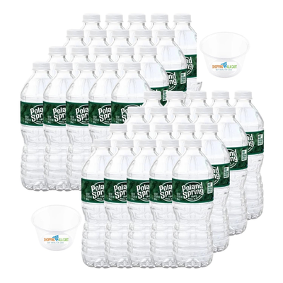 #ad Poland Spring Water 16.9 Fl Oz. 40 Pack $44.96