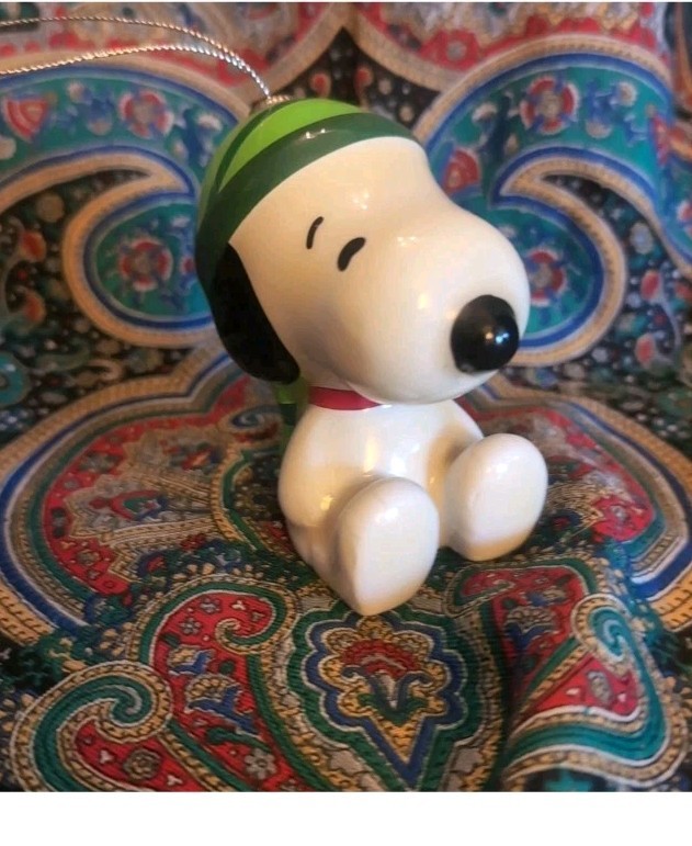 Vintage Hallmark Snoopy Christmas Ornament