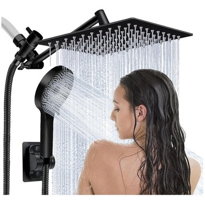 Stainless Steel Rain Shower Head, Handheld Spray
