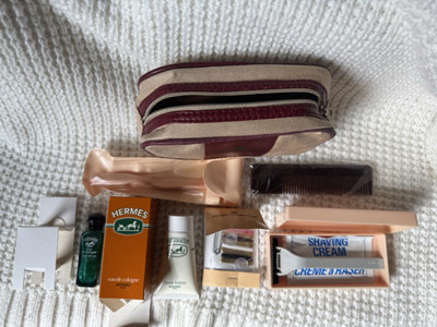 Northwest Airlines x Hermès Vintage Toiletry Kit