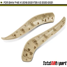 2x Driver & Passenger Interior Door Pull Handle Trim Cover Set Beige for BMW X1