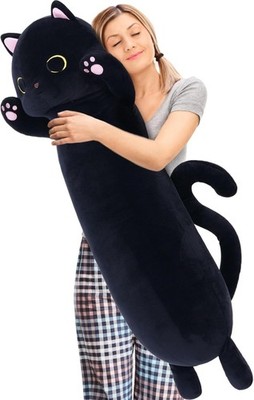 MaoGoLan Long Cat Body Pillow for Kids, 44'' Big Kitten Plush for Adults, Big...
