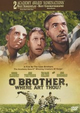 O Brother, Where Art Thou  DVD George Clooney John Turturro Tim Blake Nelson