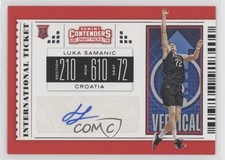 2019 Panini Contenders Draft Picks International Tickets Luka Samanic Auto 0v9m