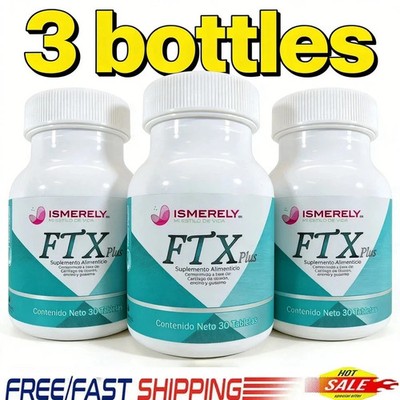 Premium 3 pack ISMERELY PLUS 100%NATURAL 30 TABS (FAST FREE SHIPPING)