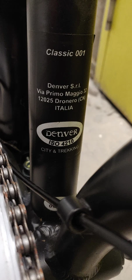 Denver Classic 001 Fold Up Bicycle Racing Green - Image 2 of 4