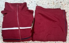 Christian Dior Vtg Super Rare Men's Striped 2 Piece Jogging Suit Size XL