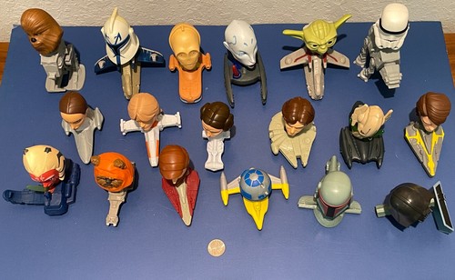 Star Wars the Clone Wars Bobble Heads 2008 McDonald's Happy Meal Toy NEW or USED