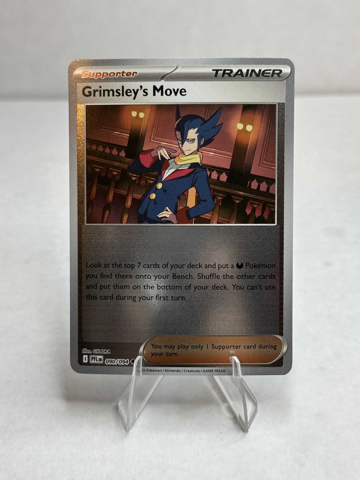 Phantasmal Flames #090/094 Grimsley's Move Reverse Holo
