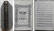 Partition, OPERA : LA REINE DE CHYPRE (Musique F. Halévy) fin XIXème