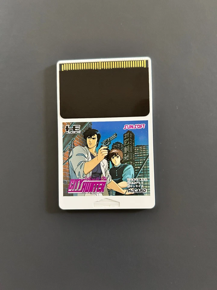 City Hunter HuCard - PC Engine (Japan TurboGrafx/TG16) CIB! & Tested - US Seller - Image 4 of 4