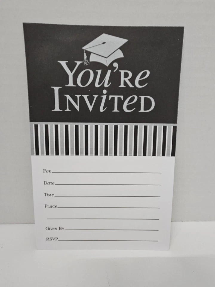 Creative Converting Customizable Photo Invitations For Graduation/Open House - Image 2 of 4
