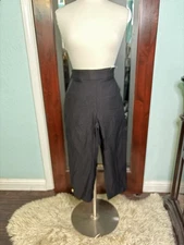 New NWT Counterparts Black Soft Mid Rise Crop Pants Size Small S #11