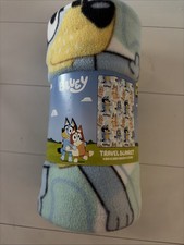 Bluey travel blanket- NEW 40in X 50in.