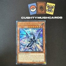 YUGIOH BLUE EYES SOLID DRAGON ULTRA RARE LED3-EN002 1ST EDITION 