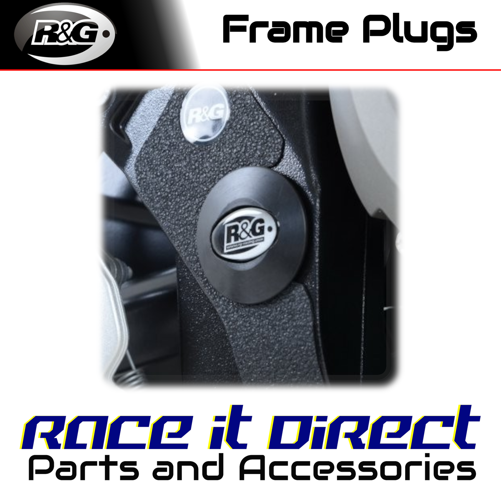 Frame Plugs for BMW S1000XR 2015-2019 RHS R&G