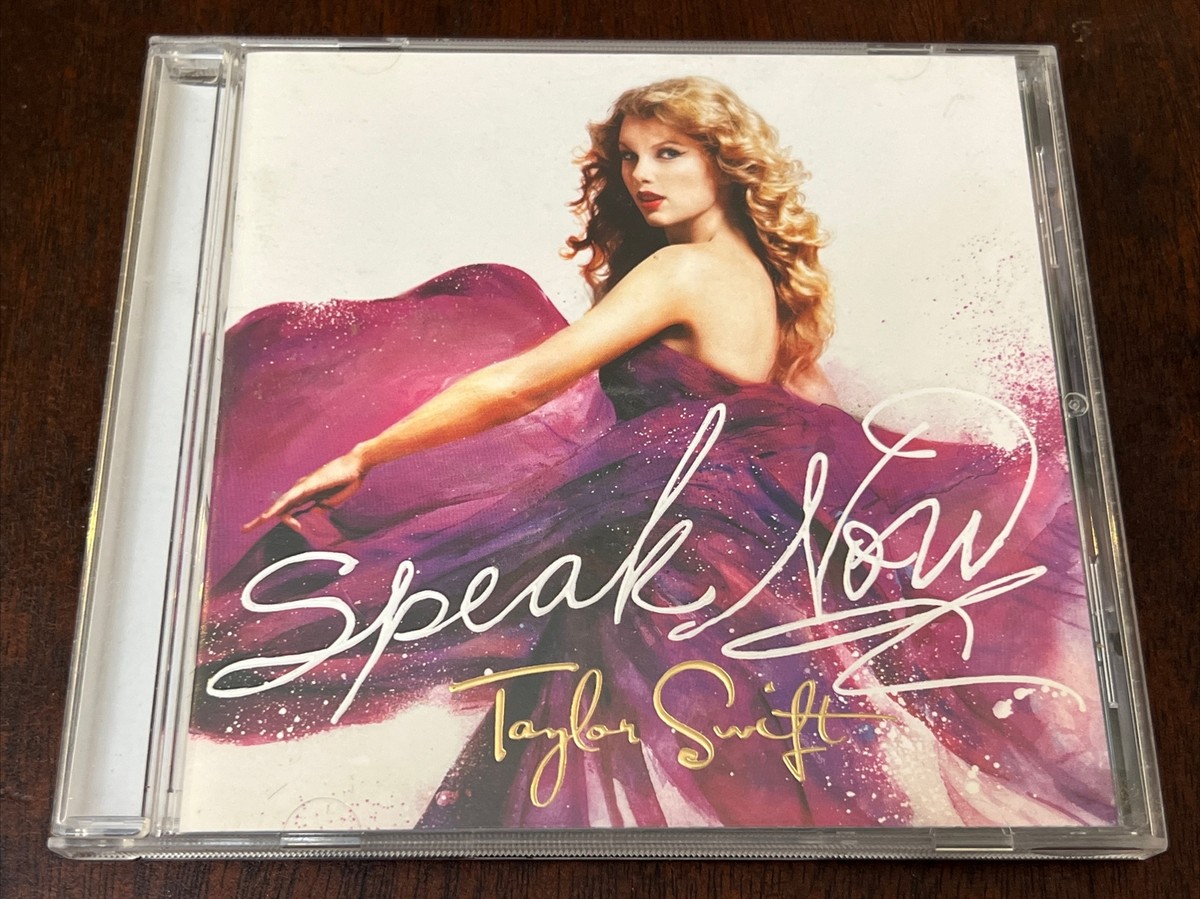 Speak Now - Taylor Swift - Audio CD w/ Case - 2010 - Big Machine