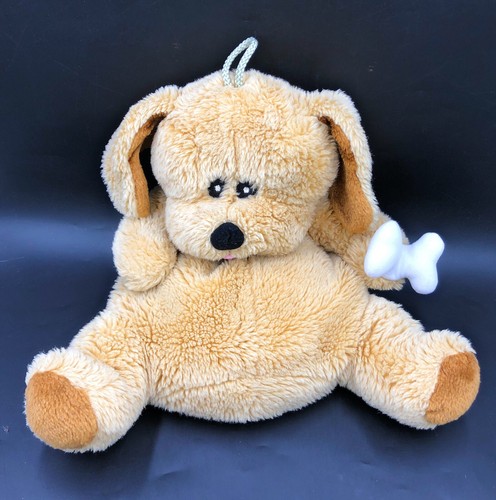 Vintage Berkertex Puppy Dog Hot Water Bottle Cover PJ Case Plush Soft Animal Toy - Picture 2 of 4