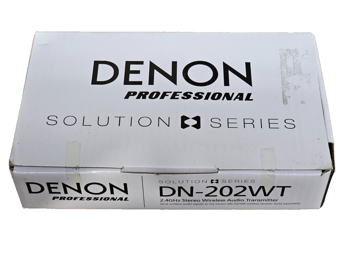 GSS Denon Professional DN202WT Wireless Audio Transmitter Ghz DN-202WT  OPNBX