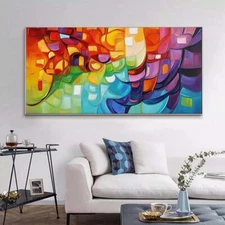 Abstract Hand Painted Oil Painting On Canvas For Living Room Home Decor X333