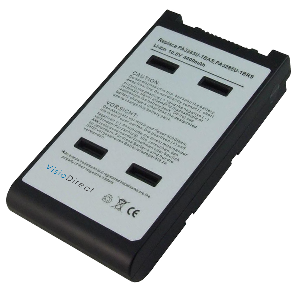 Batterie Dynabook Satellite K10 K15 Toshiba de remplacement 4400mAh