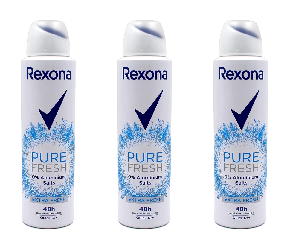 Rexona Pure Fresh Deo Spray , 3x150ml EAN8720181005732