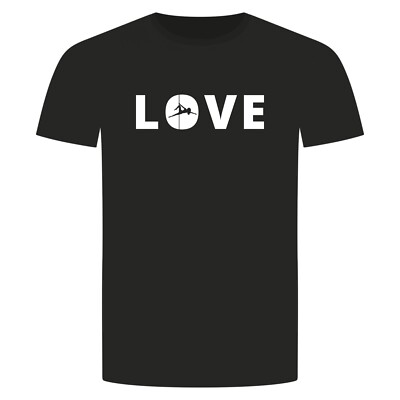 Love Pole Dance T-Shirt - Tanzen Stange Striptease Table Rotlicht Liebe