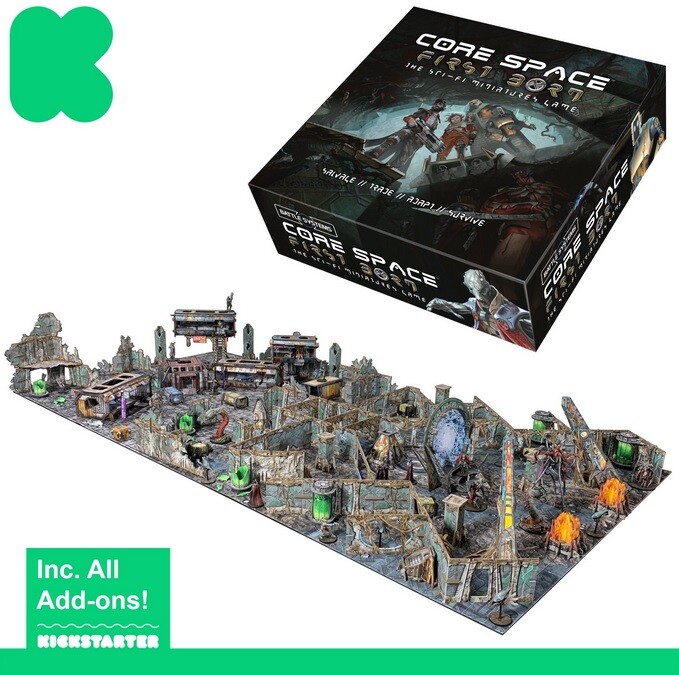 Core Space First Born Kickstarter Edition - Battle Systems Scifi 47290₽