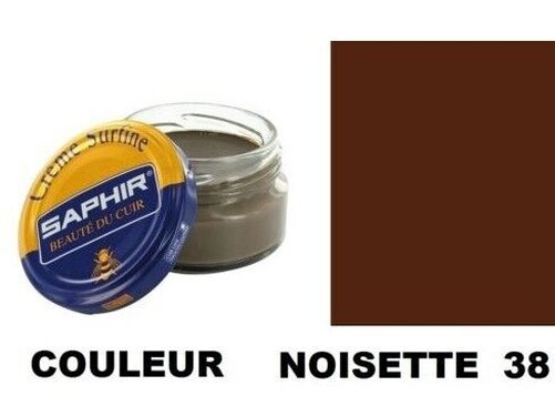 Diffusione Crema Superfine Lucido Cuoio Bricco 50ml Nocciola Saphir