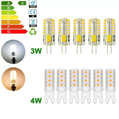 10/20PCS G9 4W | G4 3W LED Corn Bulb Lamp 6000K 2835 51-SMD Daylight Home Light