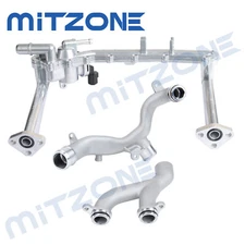 Upgraded Aluminum Coolant Water Pipe Kit for 14-19 Land Rover Range Rover 3.0 SC