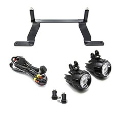 2 FARETTI SUPPLEMENTARI LED BMW GS 1200 GS 1250 ADVENTURE + CABLAGGIO + STAFFA