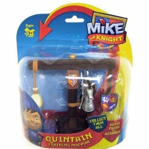 Mike the Knight Figure with Accessory Jousting Training Machine Quintain