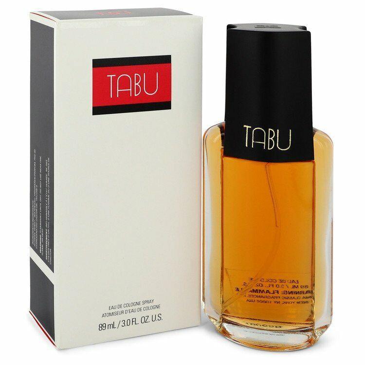 Tabu Perfume by Dana 3 oz /89ml Eau de Cologne Spray for Women's Perfume NIB