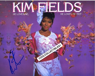 KIM FIELDS "FACTS OF LIFE, DANCING WITH THE STARS" SIGNED 8X10 PHOTO 5
