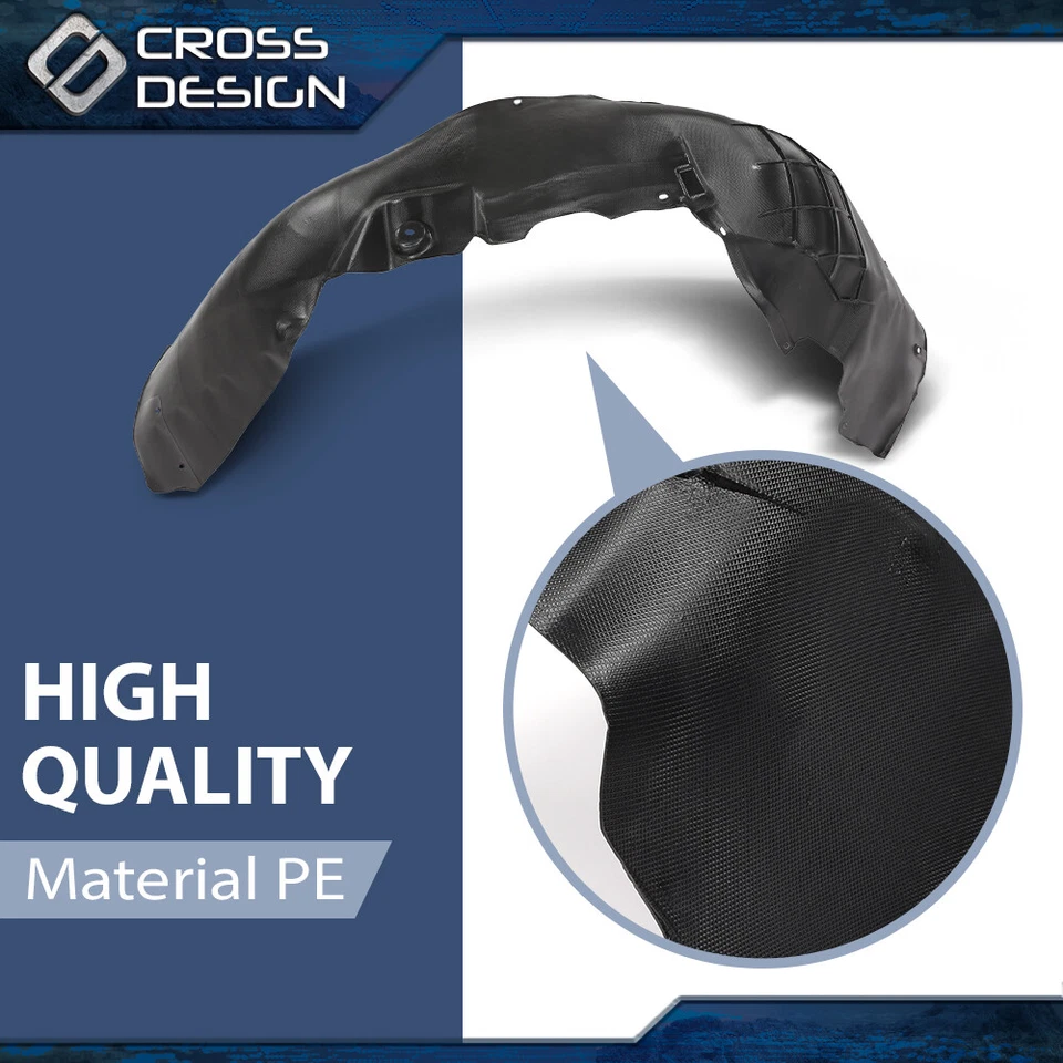 Forro dianteiro esquerdo do lado do motorista compatível com 2005-08 Audi A4 Quattro S4 A4 AU1250100 - Imagem 4 de 4