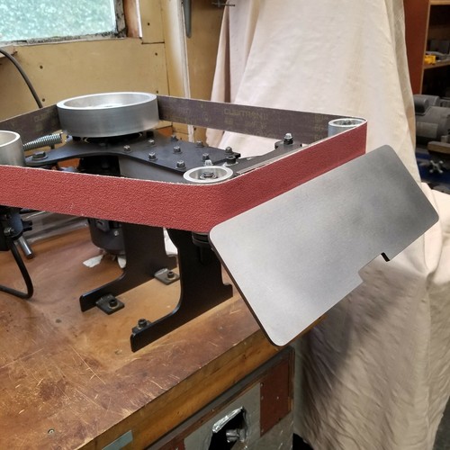 D-D Work / Tool Rest for OBM Origin Blade Maker Belt Grinder - 14" Table - Picture 7 of 7