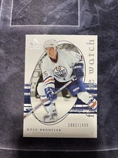 2005-06 SP Authentic Future Watch 230 Kyle Brodziak Edmonton Oilers