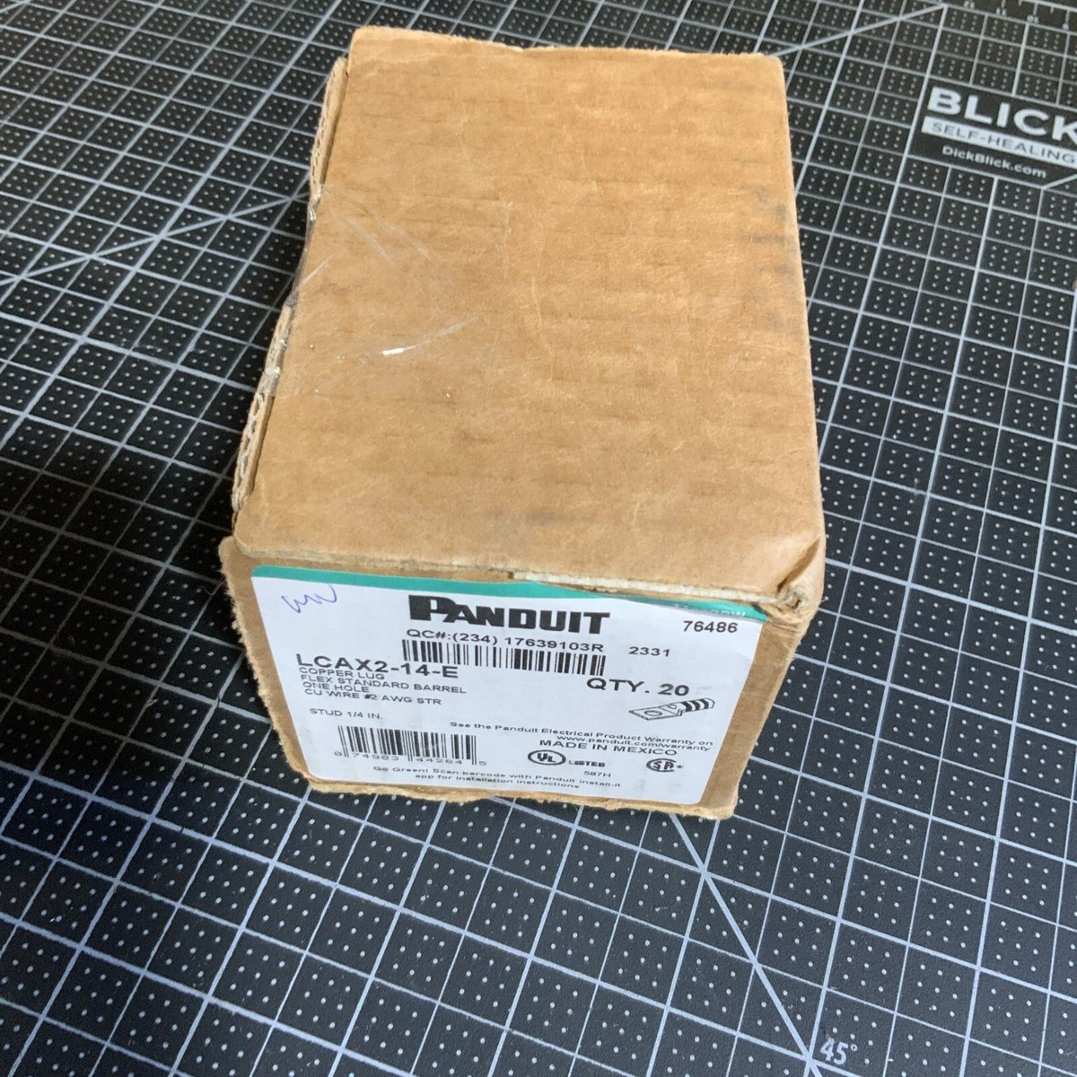 LCAX2-14-E Datasheet - Panduit Corp. - Copper Compression Lug, 1 #2 - Foto 8