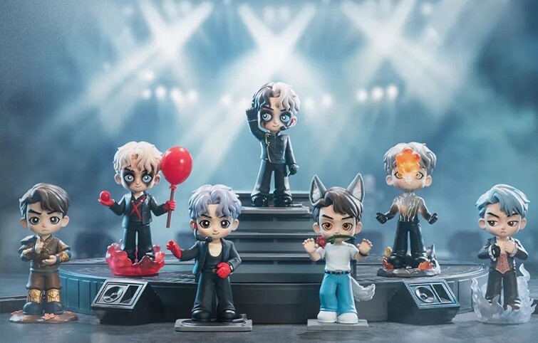 JACKSON WANG MAGIC MAN シリーズ POP MART 6体 Amazon.com: POP MART Jackson Wang Magic Man Series Figures