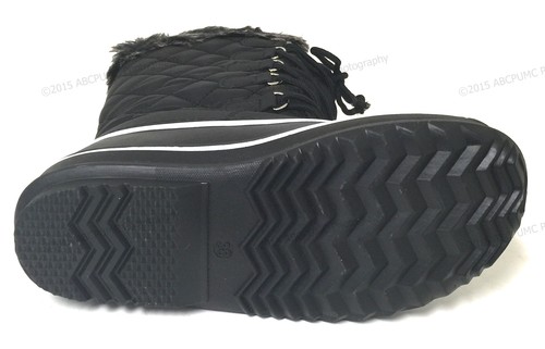 Womens Winter Boots Fur Warm Insulated Water Resistant Ski Snow Shoes Sizes:5-11 - 第 6/16 張圖片