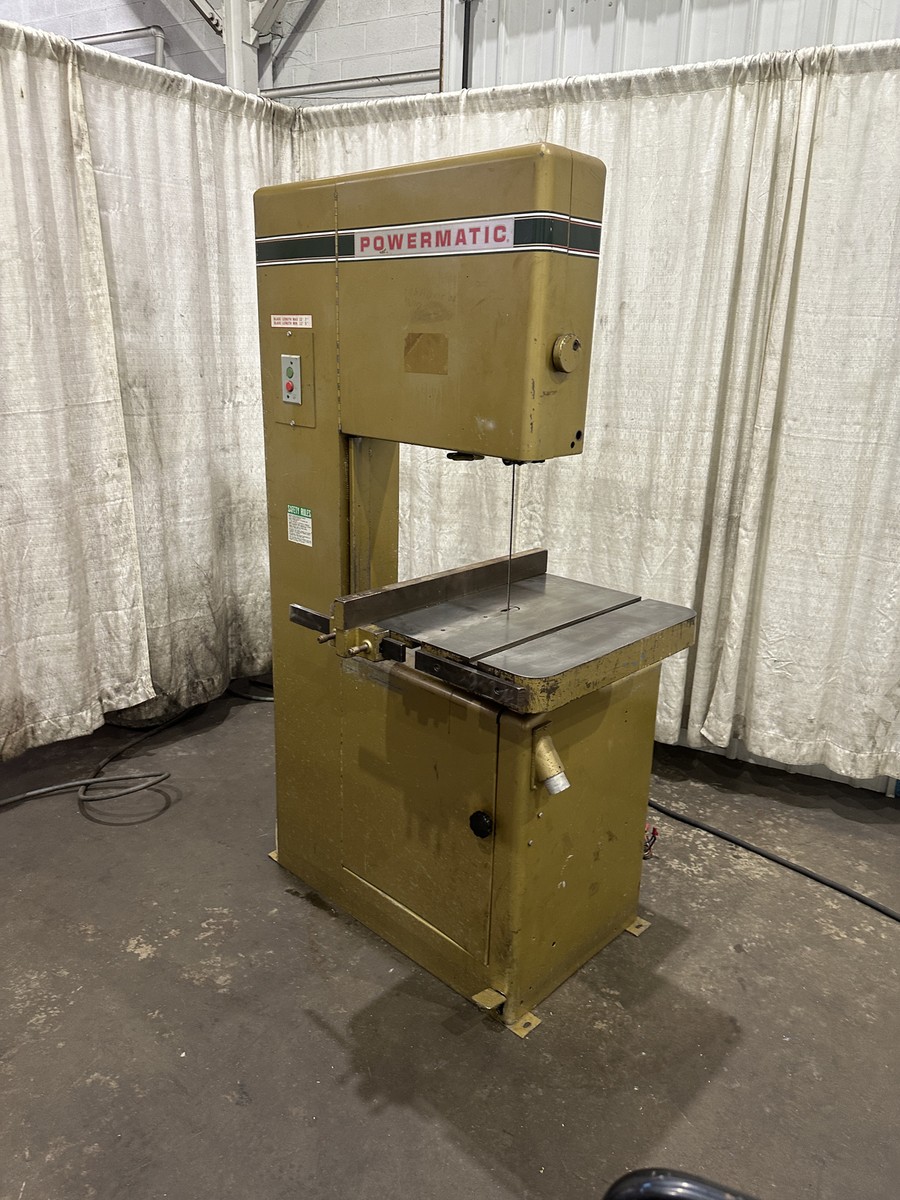 20&quot; POWERMATIC MODEL #81 VERTICAL BAND SAW: STOCK #77930 | eBay